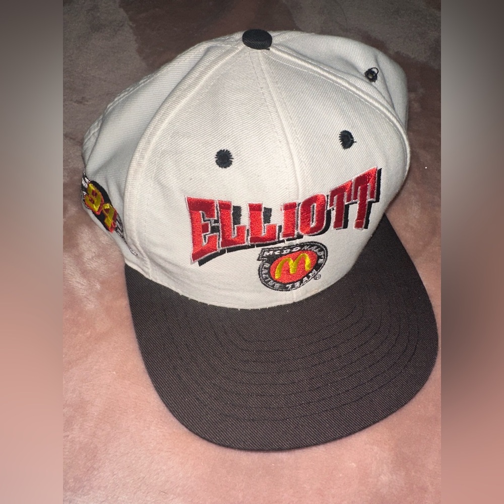 Elliott Racing Cap with Embroidered Logo